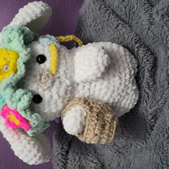 Spring Time Crocheted Bunny!